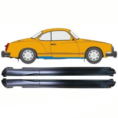 Kompletný prah pre Volkswagen Karmann Ghia 1955-1974 / Ľavá+Pravá / Sada 10750