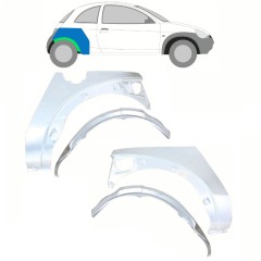 Opravný plech vnútorného + vonkajšieho zadného blatníka pre Ford KA 1996-2008 / Sada 10777