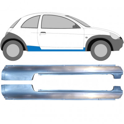 Kompletný prah pre Ford KA 1996-2008 / Ľavá+Pravá / Sada 9280