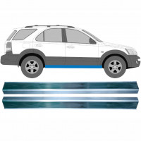 Opravný plech prahu pre Kia Sorento 2002-2009 / Vľavo = Vpravo (symetrické) / Sada 10387