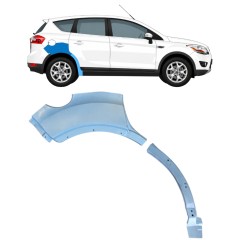 Lem zadného blatníka pre Ford Kuga 2008-2013 / Pravá / Sada 17082
