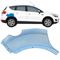 Opravný plech zadného blatníka zadná časť pre Ford Kuga 2008-2013 / Pravá 17065