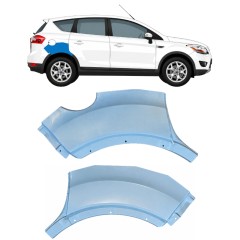 Opravný plech zadného blatníka zadná časť pre Ford Kuga 2008-2013 / Ľavá+Pravá / Sada 17067