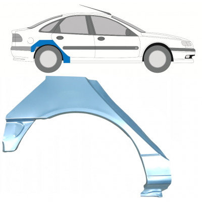 Lem zadného blatníka pre Renault Laguna 1994-2001 / Pravá 7931