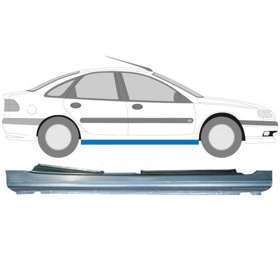 Opravný plech prahu pre Renault Laguna 1994-2001 / Pravá 6966