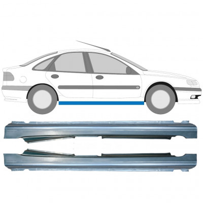 Opravný plech prahu pre Renault Laguna 1994-2001 / Ľavá+Pravá / Sada 9655