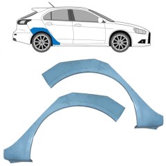 Lem zadného blatníka pre Mitsubishi Lancer 2007-2017 / Ľavá+Pravá / Sada 10078