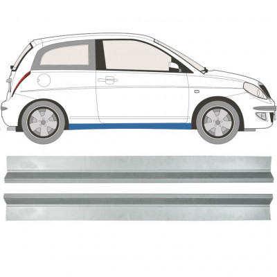 Opravný plech prahu pre Lancia Ypsilon 2003-2011 / Sada 11355