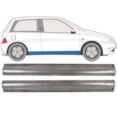 Opravný plech prahu pre Lancia Ypsilon 1995-2003 / Sada 11354