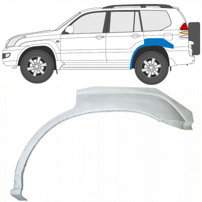 Lem zadného blatníka pre Toyota Land Cruiser 2003-2010 / Ľavý 7935