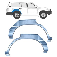 Lem zadného blatníka pre Toyota Land Cruiser J100 1998-2007 / Ľavá+Pravá / Sada 9596