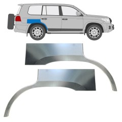 Lem zadného blatníka pre Toyota Land Cruiser V8 FJ200 2007- / Ľavá+Pravá / Sada 16342