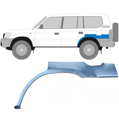 Lem zadného blatníka pre Toyota Land Cruiser 1996-2002 / Ľavý 5873