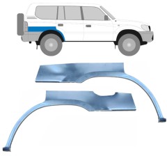Lem zadného blatníka pre Toyota Land Cruiser J90 1996-2002 / Ľavá+Pravá / Sada 9235