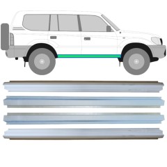 Opravný plech prahu vnútorný + vonkajší pre Toyota Land Cruiser J90 1996-2002 / Ľavá+Pravá / Sada 14854