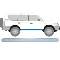 Opravný plech prahu vnútorný pre Toyota Land Cruiser J90 1996-2002 / Vľavo = Vpravo (symetrické) 14850 Opravný plech prahu vnútorný pre Toyota Land Cruiser J90 1996-2002 / Vľavo = Vpravo (symetrické) 14850