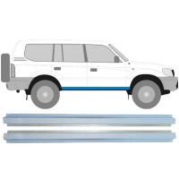 Opravný plech prahu vnútorný pre Toyota Land Cruiser J90 1996-2002 / Ľavá+Pravá / Sada 14851 Opravný plech prahu vnútorný pre Toyota Land Cruiser J90 1996-2002 / Ľavá+Pravá / Sada 14851