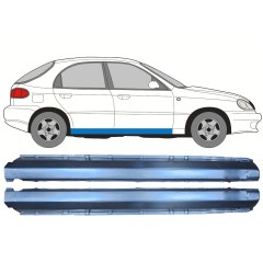 Kompletný prah pre Daewoo Lanos 1997-2008 / Ľavá+Pravá / Sada 9765