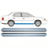 Opravný plech prahu pre Hyundai Lantra 1990-1995 / Vľavo = Vpravo (symetrické) / Sada 10322