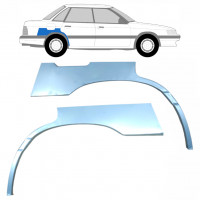 Lem zadného blatníka pre Subaru Legacy 1989-1994 / Ľavá+Pravá / Sada 9185