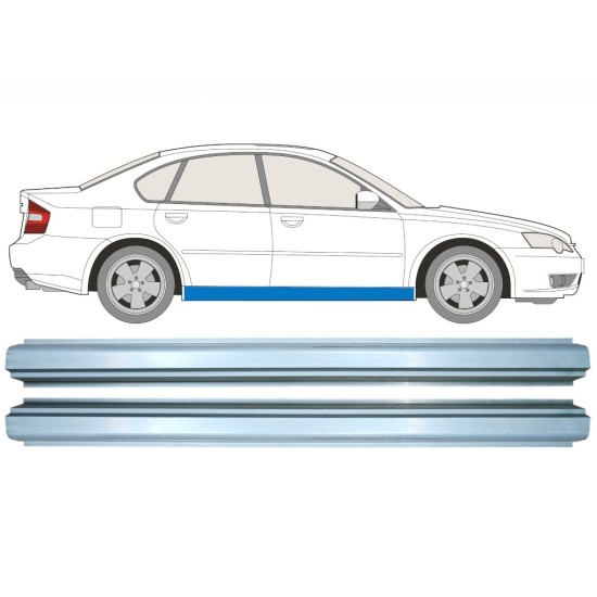 Opravný plech prahu pre Subaru Legacy 2003-2009 / Ľavá+Pravá / COMBI / SEDAN 16998