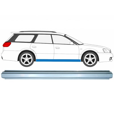 Opravný plech prahu pre Subaru Legacy 1998-2004 / Vľavo = Vpravo (symetrické) / COMBI / SEDAN 7018