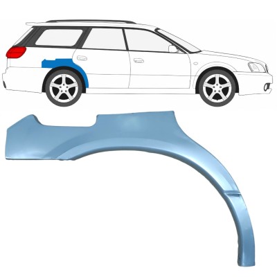 Lem zadného blatníka pre Subaru Legacy 1998-2004 / Pravá / COMBI / SEDAN 5612