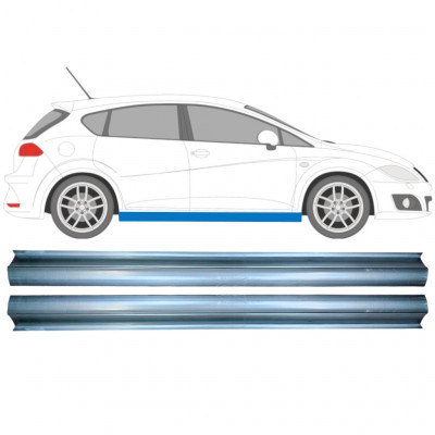 Opravný plech prahu pre Seat Leon 2005-2012 / Sada 11371