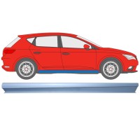 Opravný plech spodnej časti prahu pre Seat Leon 2012-2020 / Pravá 16982