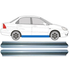 Opravný plech prahu pre Suzuki Liana 2001-2007 / Ľavá+Pravá / Sada 11339