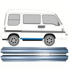 Opravný plech prahu pre Subaru Libero 1983-1998 / Ľavá+Pravá / Sada 11093
