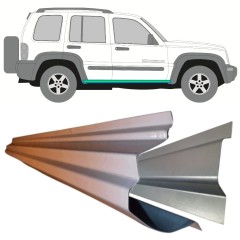 Opravný plech prahu vnútorný + vonkajší pre Jeep Liberty 2001-2008 / Vľavo = Vpravo (symetrické) / Sada 11494