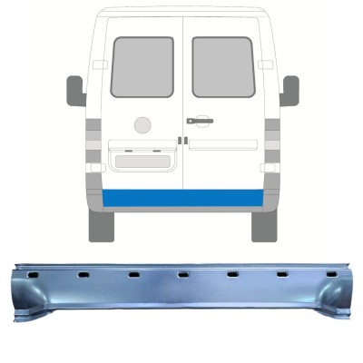 Opravný panel zadný pre Volkswagen LT 1996-2005 16600