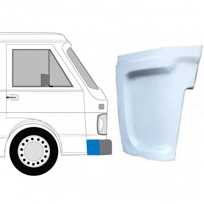 Opravný plech predného blatníka pre Volkswagen LT 1975-1996 / Pravá 11649