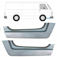 Opravný plech prahu predných dverí pre Volkswagen LT 1975-1996 / Ľavá+Pravá / Sada 9868