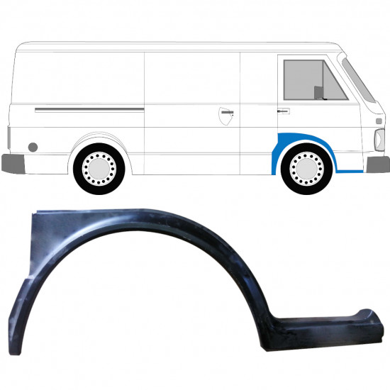 Opravný plech predného blatníka pre Volkswagen LT 1975-1996 / Pravá 11622