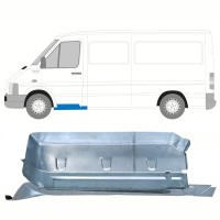 Opravný plech predného schodu s časťou prahu pre Volkswagen LT 1996-2005 / Ľavý 16566