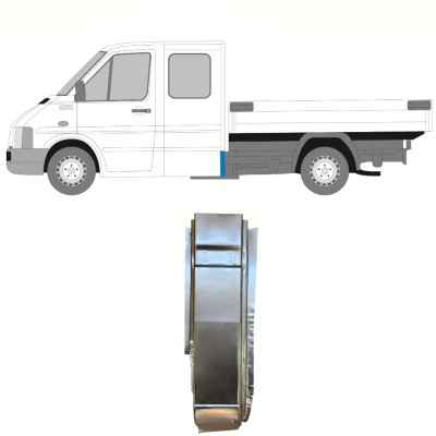 Opravný plech zadného rohu pre Volkswagen LT 1996-2005 / Ľavý 16595