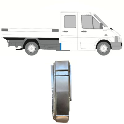 Opravný plech zadného rohu pre Volkswagen LT 1996-2005 / Pravá 16594