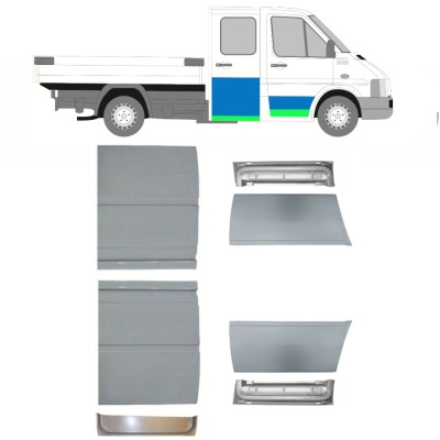 Opravný plech dverí pre Volkswagen LT 1996-2005 16559