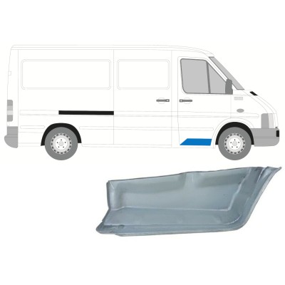 Vnútorný opravný plech predného schodu pre Volkswagen LT 1996-2005 / Pravá 16576