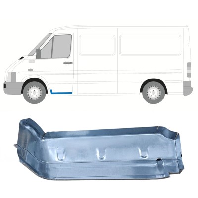 Opravný plech predného schodu pre Volkswagen LT 1996-2005 / Ľavý 16605