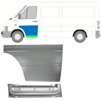 Opravný plech predných dverí vnútorný + vonkajší pre Volkswagen LT 1996-2005 / Ľavý 16570