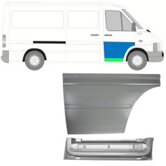 Opravný plech predných dverí vnútorný + vonkajší pre Volkswagen LT 1996-2005 / Pravá 16569