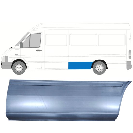 Lem zadného blatníka pre Volkswagen LT 1996-2005 / Ľavý 13472