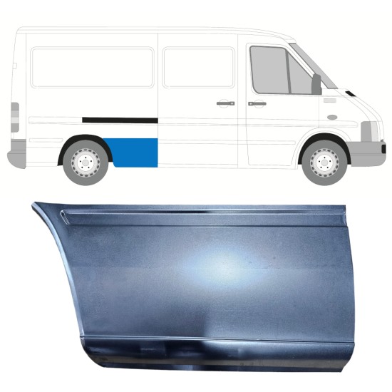 Lem zadného blatníka pre Volkswagen LT 1996-2005 / Pravá 13418