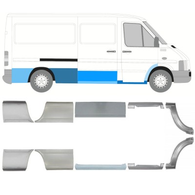 Opravný plech sada pre Volkswagen LT 1996-2005 / Ľavá+Pravá 16612