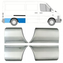 Lem zadného blatníka pre Volkswagen LT 1996-2005 / Ľavá+Pravá / Sada 14027