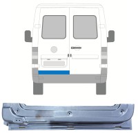 Opravný plech zadných dverí pre Volkswagen LT 1996-2005 / Ľavý 16590