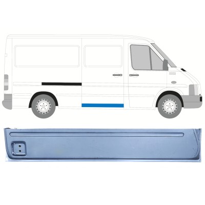 Opravný plech posuvných dverí vnútorný pre Volkswagen LT 1996-2005 / Pravá 16585